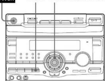 SONY MHCRX70 - Destello de una parte de un disco compactoro - 1