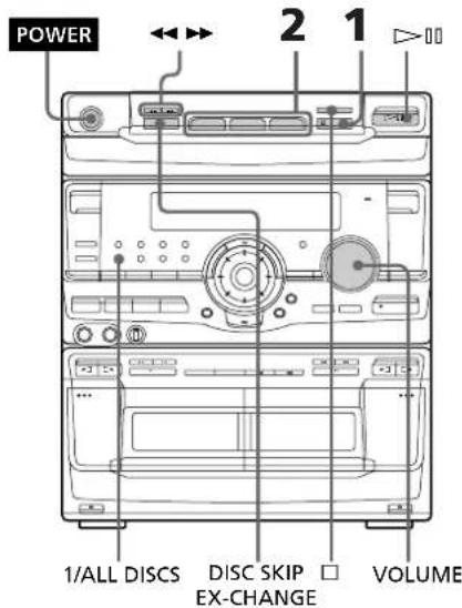 SONY MHCRX70 - Reproducción de discos compactos - 1