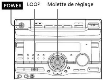 SONY MHCRX70 - Bouclage d'une portion d'un cd - 1