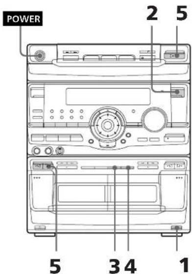SONY MHCRX70 - Mezcla y grabacion de sonidos - 1