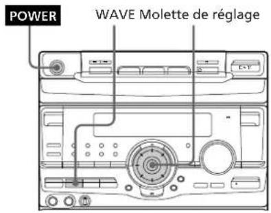 SONY MHCRX70 - — Fonction WAVE - 1