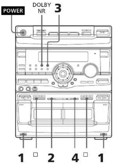 SONY MHCRX70 - —Duplicación a gran velocidad - 1