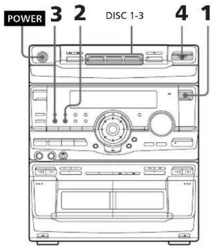 SONY MHCRX70 - Reprodução de faixas de CD em ordem aleatoria - 1