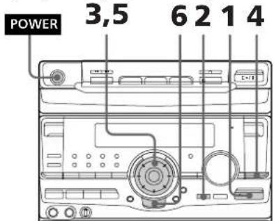 SONY MHCRX70 - Passo 3: Programação de estações de rádio - 1