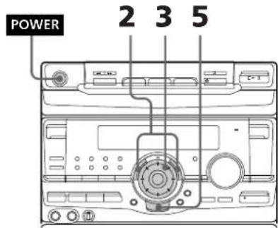 SONY MHCRX70 - Ajuste do equalizador grácfo - 1