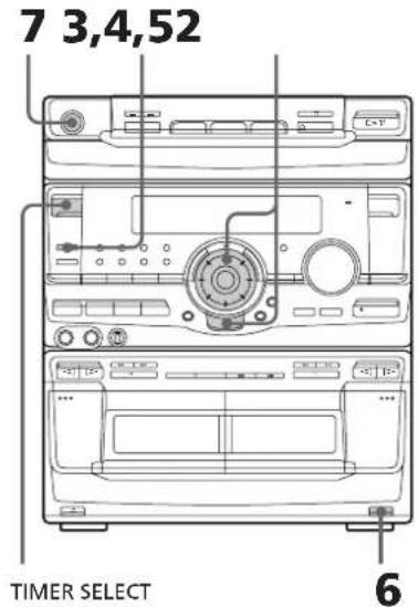 SONY MHCRX70 - Gravacao temporizada de programasderadio - 1