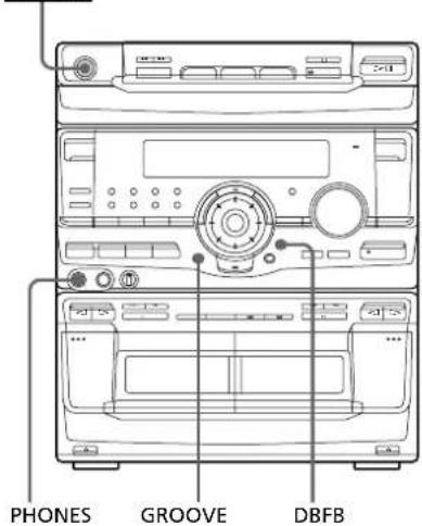 SONY MHCRX70 - Ajustedelsonido - 1