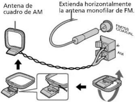 SONY MHCRX70 - Conexión de los altavoces perimétricos - 2