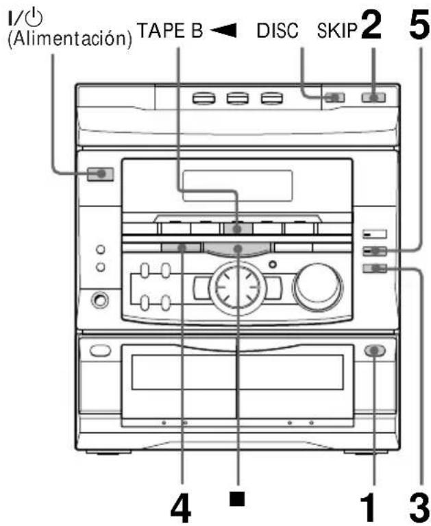 SONY MHCRX55 - — Grabación sincronizada de CD - 1
