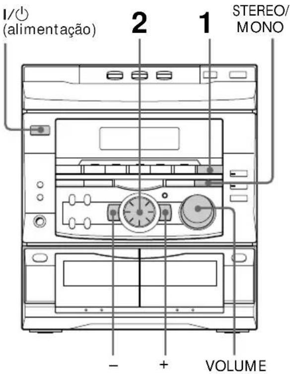 SONY MHCRX55 - — Sintonização Pré-ajustada - 1