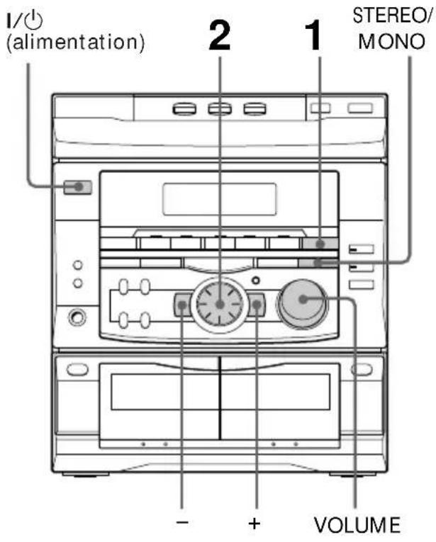 SONY MHCRX55 - Stations preregles - 1