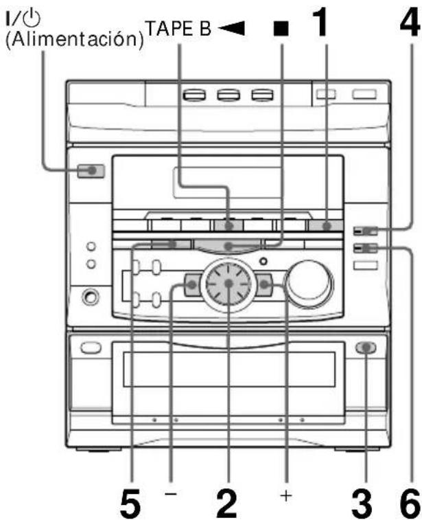 SONY MHCRX55 - Grabación de la radio - 1