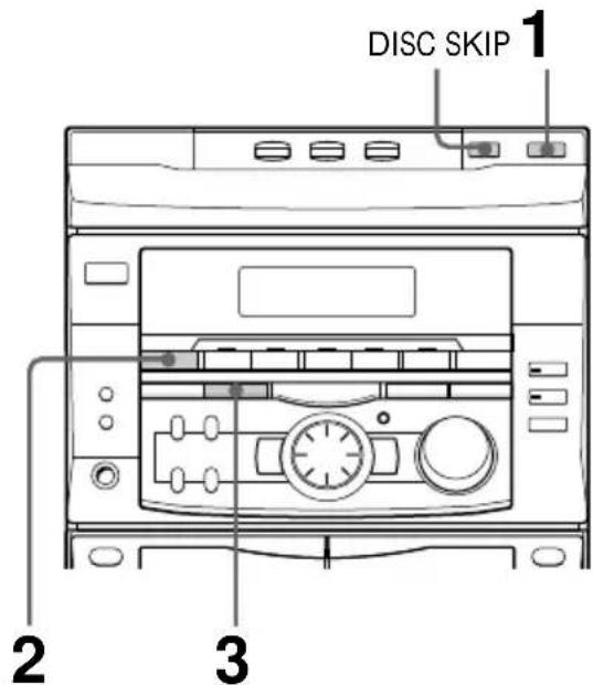 SONY MHCRX55 - Montage avec selection de la durée de cassette - 1