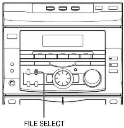 SONY MHCRX55 - Seleção do enfase auditivo - 1