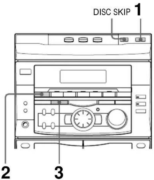 SONY MHCRX55 - — Ediçao da selecção de fita - 1
