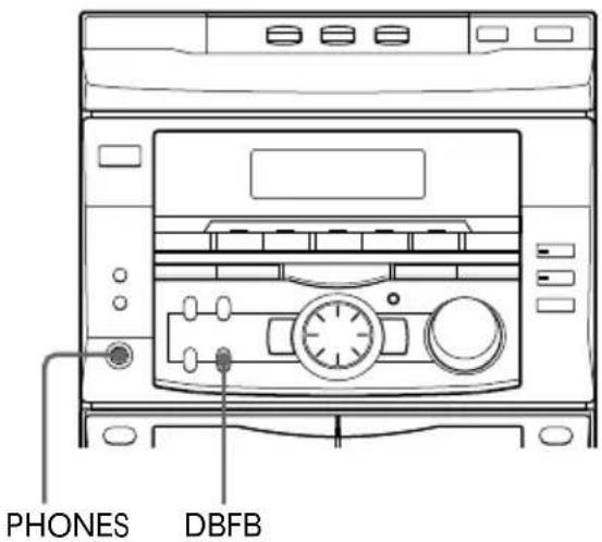 SONY MHCRX55 - Ajuste del sonido SeLECTION del enfasis de audio - 1