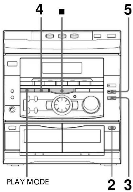 SONY MHCRX55 - — Ediciones programada - 1