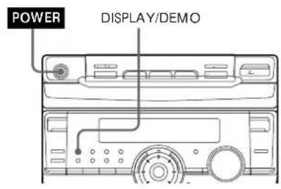 SONY MHCRX100AV - Utilisation de l'affichage - 1