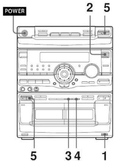 SONY MHCRX100AV - Mixage et enregistrement de sons - 1