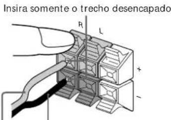 SONY MHCRX100AV - Posicionamento das colunas de altifalantes - 7