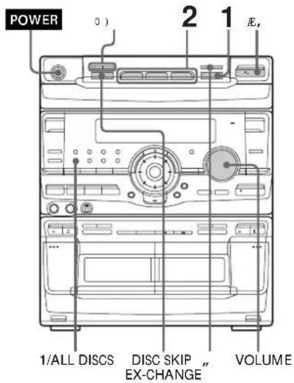 SONY MHCRX100AV - Reproducción de discos compactos - 1