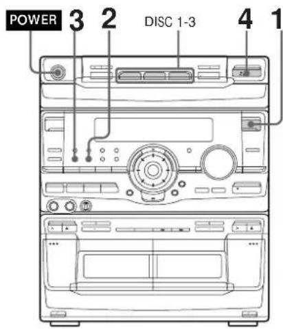 SONY MHCRX100AV - Reproduccion de canrientes de discos compactos enorden arbitrario - 1