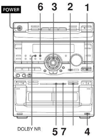 SONY MHCRX100AV - Grabación de la radio - 1