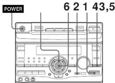 SONY MHCRX100AV - Etape 4: PréRéglagede stations radio - 1