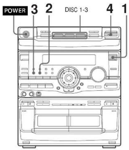 SONY MHCRX100AV - Lecture des plages de CD dans un ordre aléatoire - 1