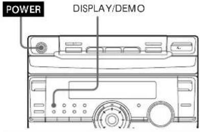 SONY MHCRX100AV - Utilización del visualizador del reproductor de discos compactos - 1