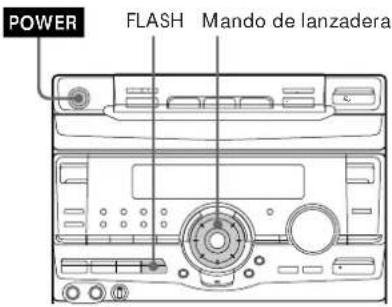 SONY MHCRX100AV - Destello de una parte de un disco compactoro - 1