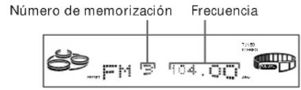 SONY MHCRX100AV - Sintonia memorizada - 2
