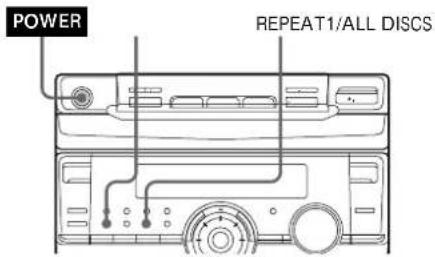 SONY MHCRX100AV - Reproduccion repetida de canrientes de discos compactos - 1