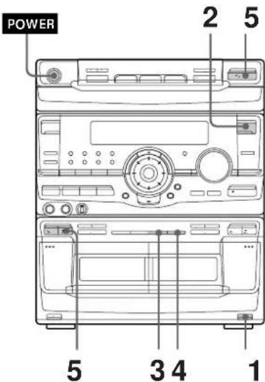 SONY MHCRX100AV - Mistura e gravacao desons - 1
