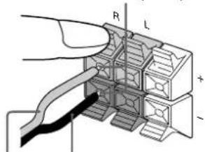 SONY MHCRX100AV - Ubicación de los altavoces - 6