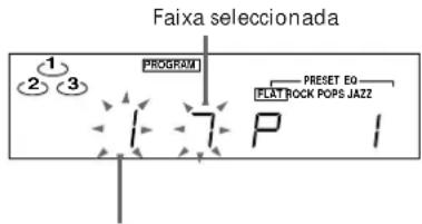 SONY MHCC20 - Programação de faixas do CD - 3