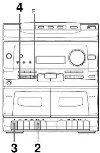 SONY MHCC20 - Gravacao de CDs mediante especificaao da ordem das faixas - 1