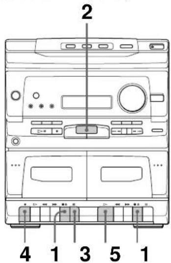 SONY MHCC20 - Grabación desdeuna cinta - 1