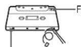 SONY MHCC20 - Protection permanente d'une cassette - 1