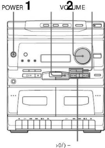 SONY MHCC20 - Sintonia memorizada - 1