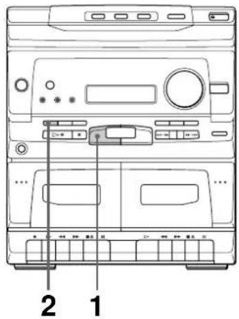 SONY MHCC20 - Reprodução de faixas do CD em ordem aleatoria - 1