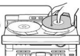 SONY MHCC20 - Carregue em § e colque um CD na - 1