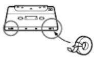 SONY MHCC20 - Protection permanente d'une cassette - 2