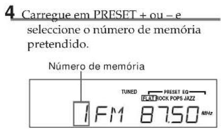 SONY MHCC20 - Pressione MEMORY. - 1