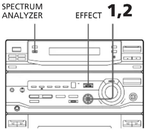 SONY LBTXB44 - Selección del énfasis de sonido - 1