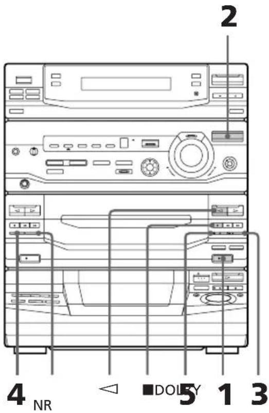 SONY LBTXB60 - Grabación manual de cintas - 1