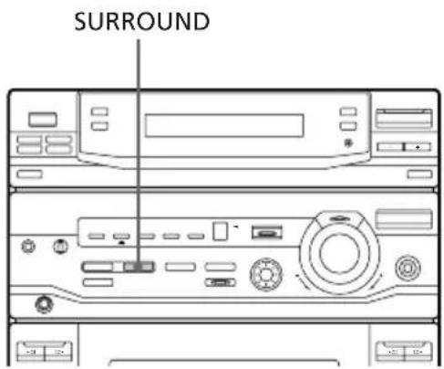 SONY LBTXB60 - Activar o efeito de som ambiente - 1