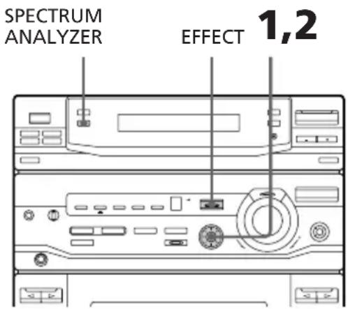 SONY LBTXB60 - Selección del énfasis de sonido - 1