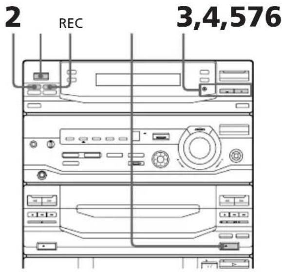 SONY LBTXB66 - Grabación con temporizador de programas de radio - 1