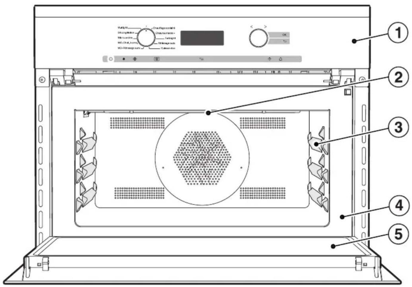 MIELE H6200BM - Schéma descriptif - 1